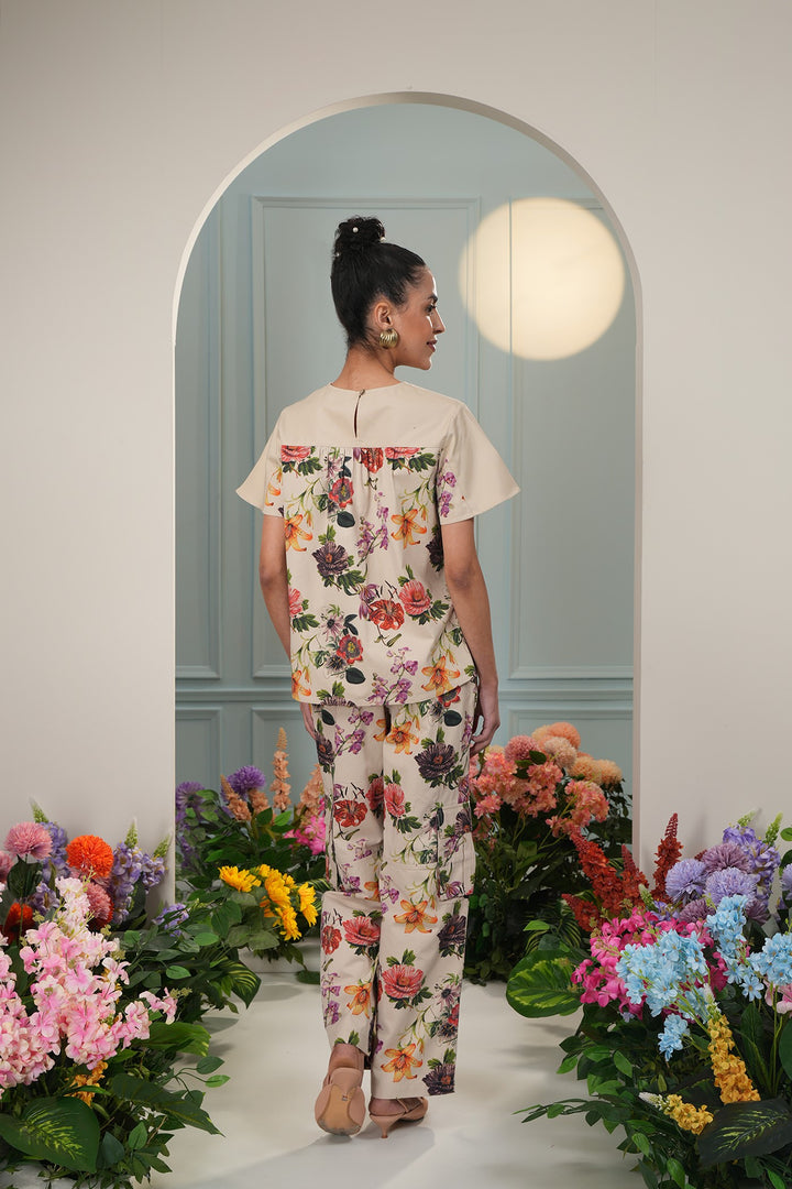 Kamponski Top - Botanical Beige