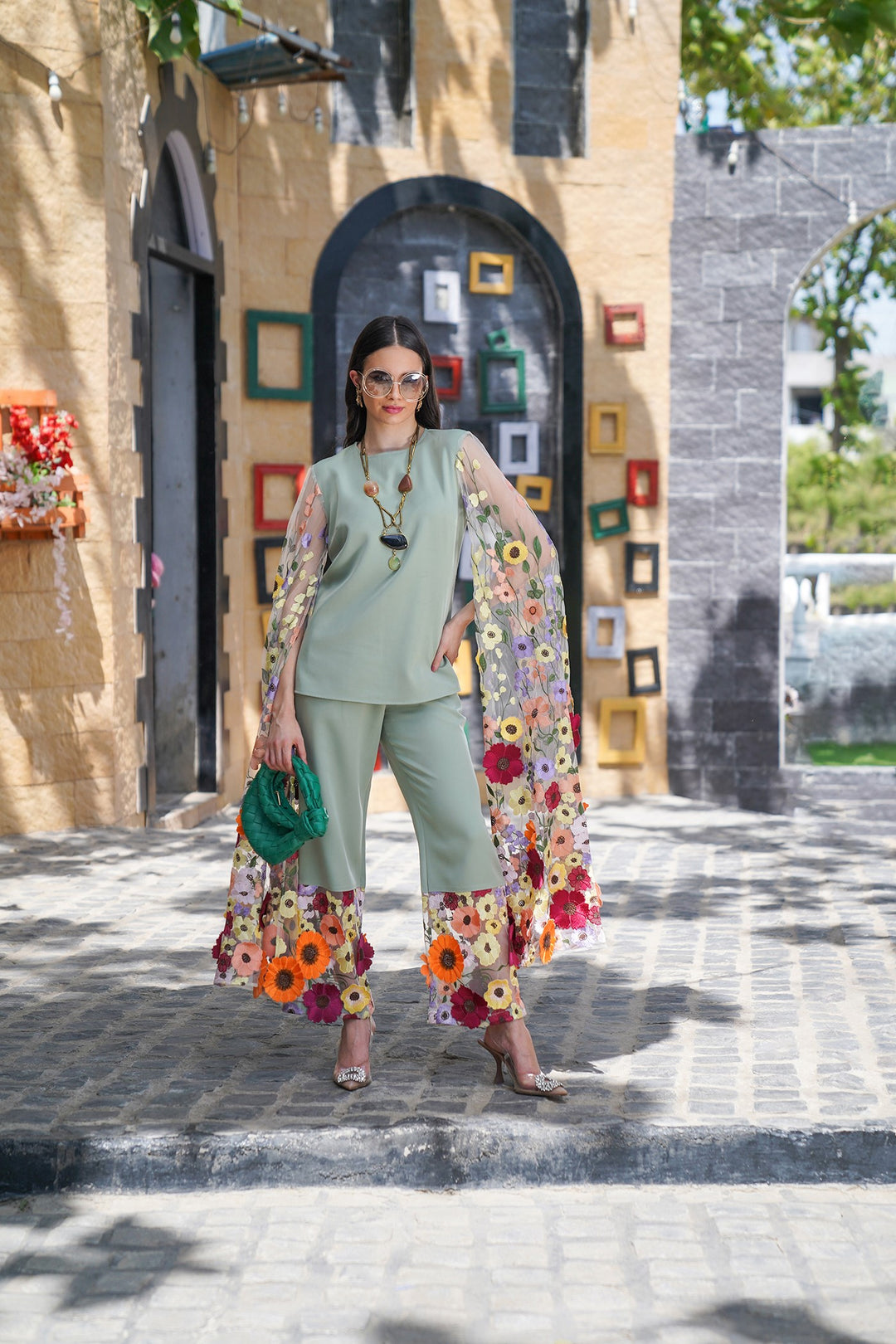 Empress Co-ord- Pistachio