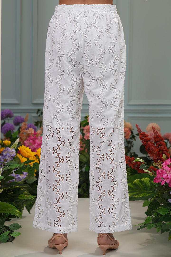 Zig Pants - Floral Cut Out