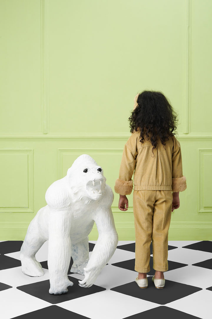 Barbie Jacket-Kids-Beige