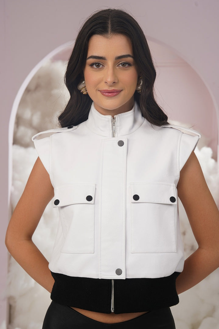 I am a stud jacket - WHITE