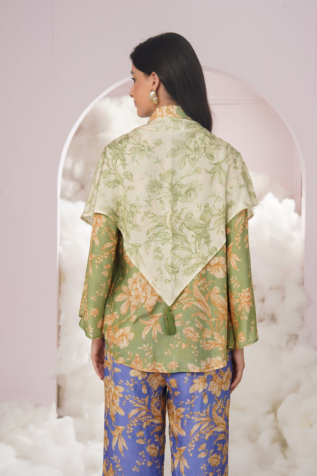 burma top- green