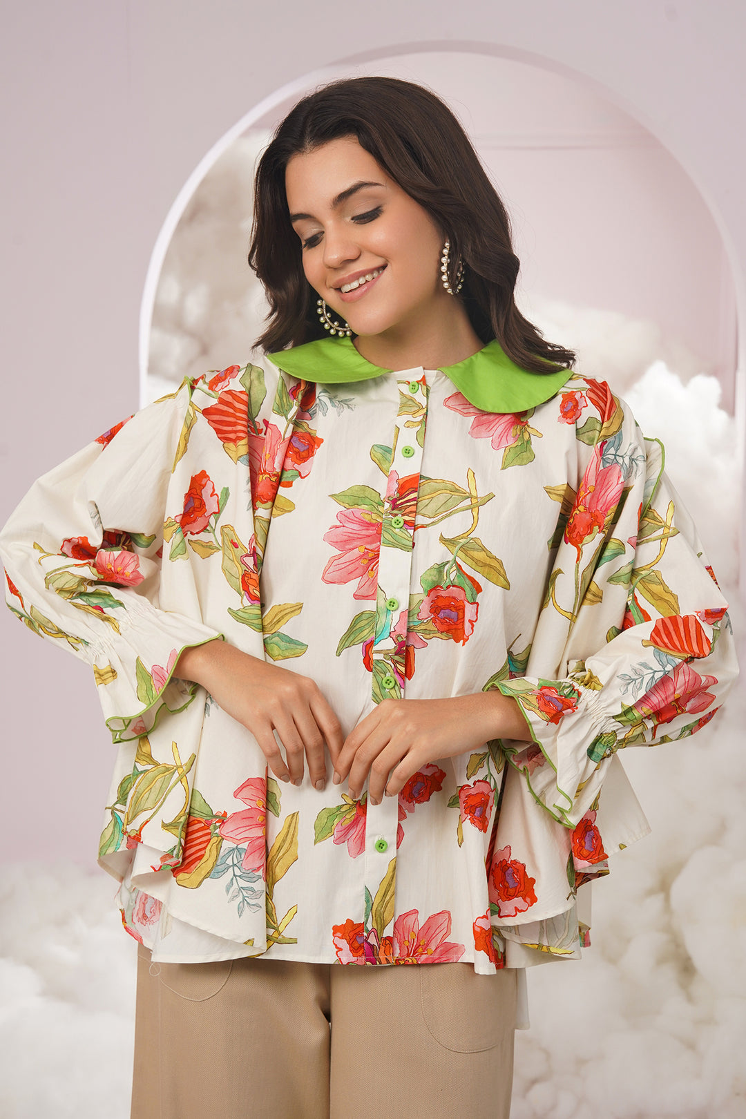 rara top- white