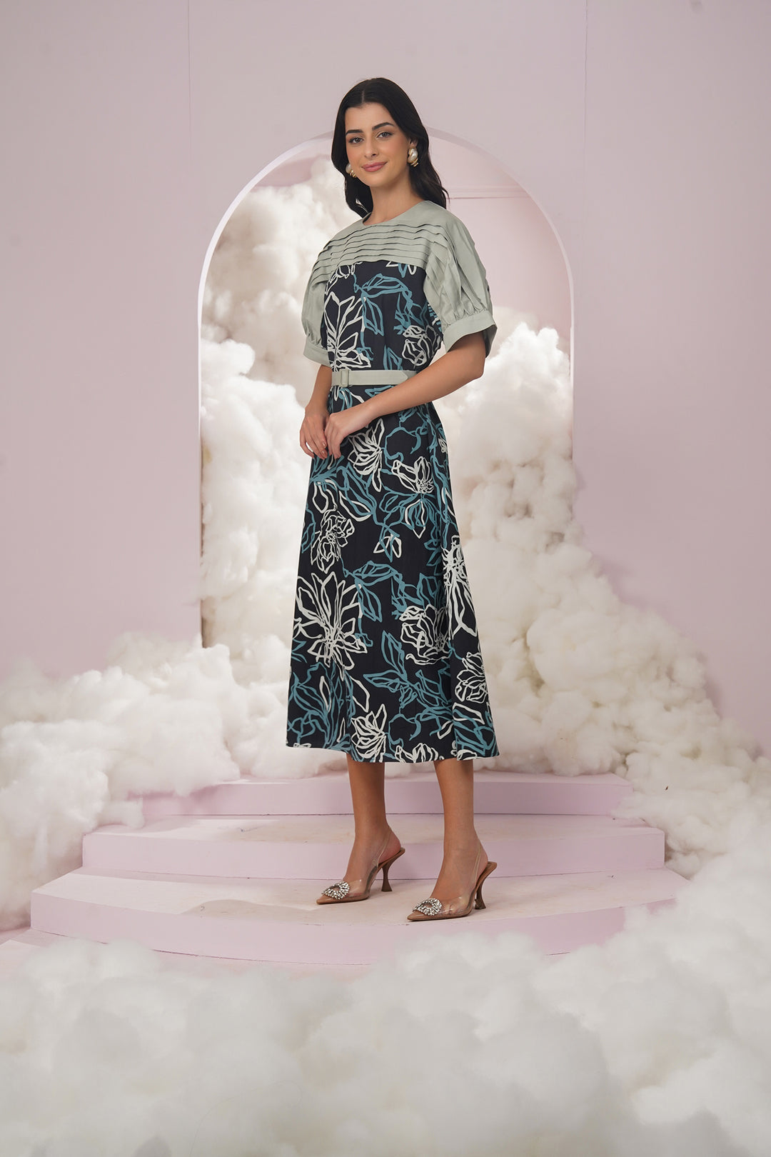 edgar dress - blue