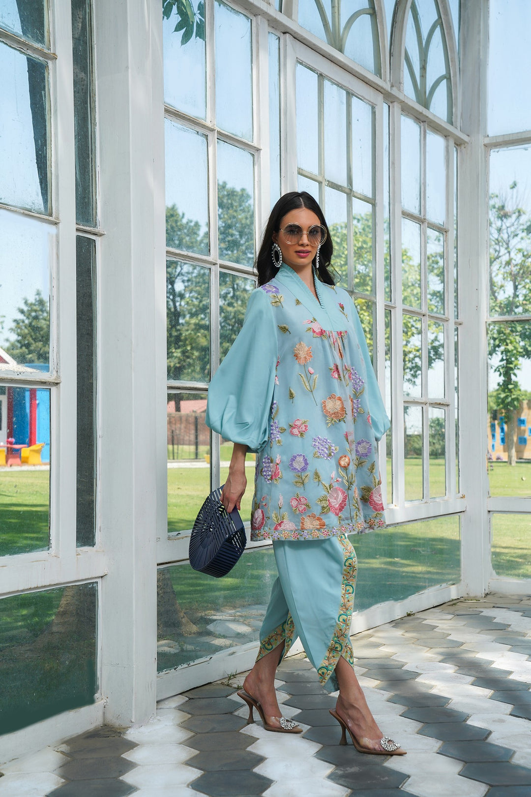 Angelic Co-ord- Blue