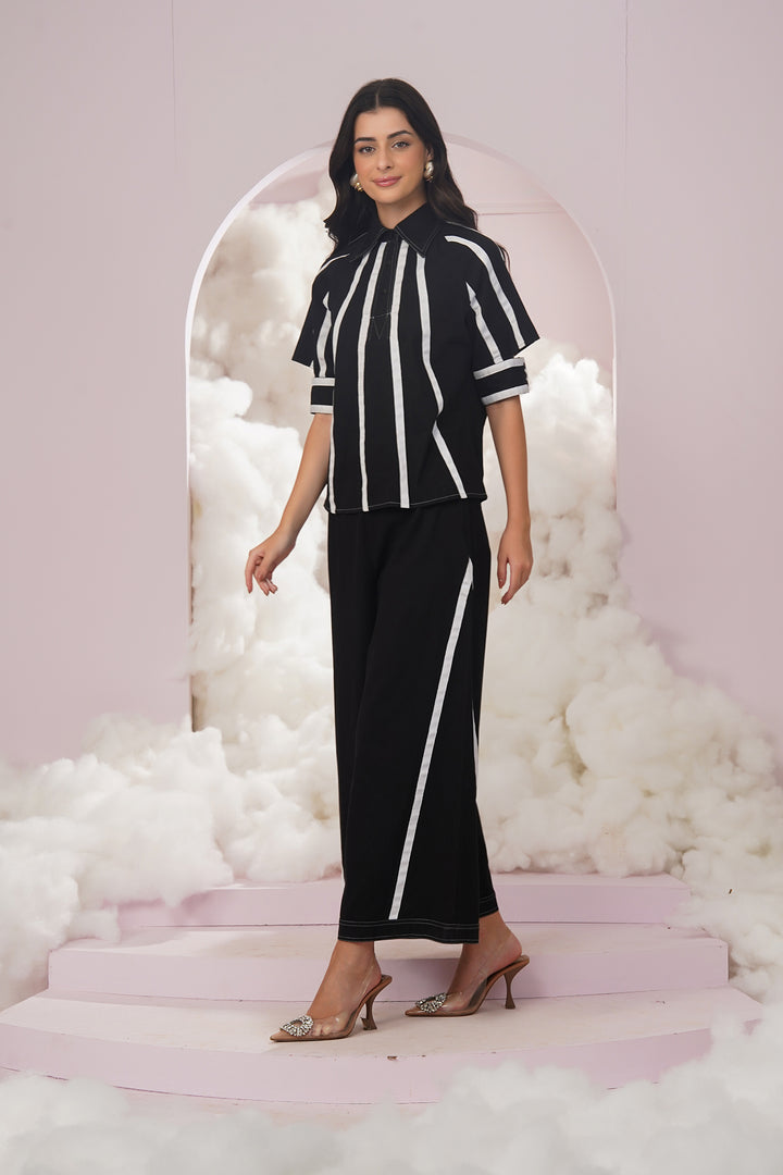 latte pants - black