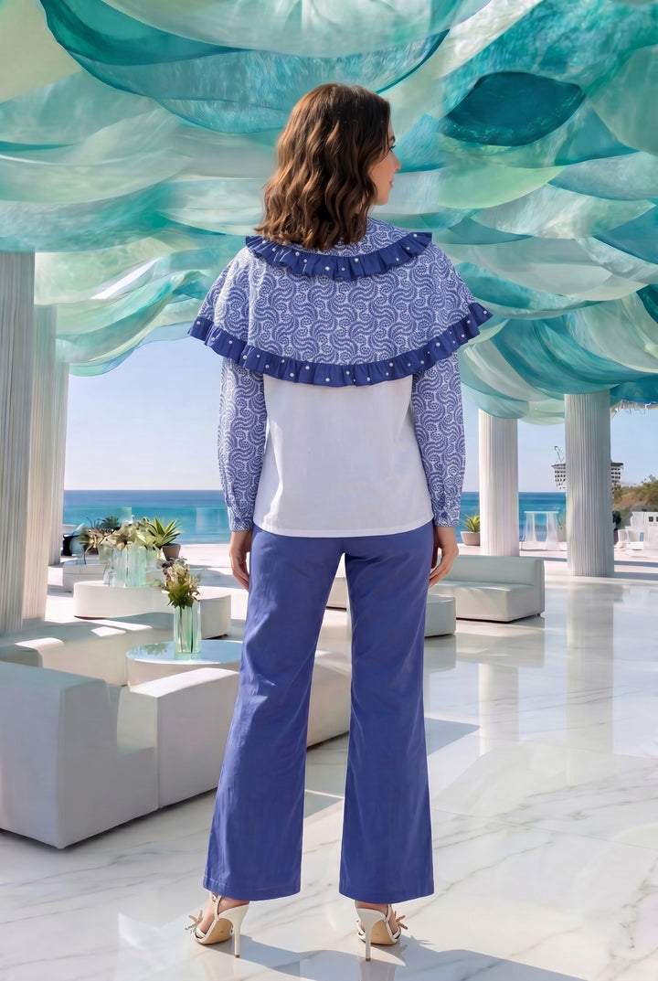 tolly top- blue