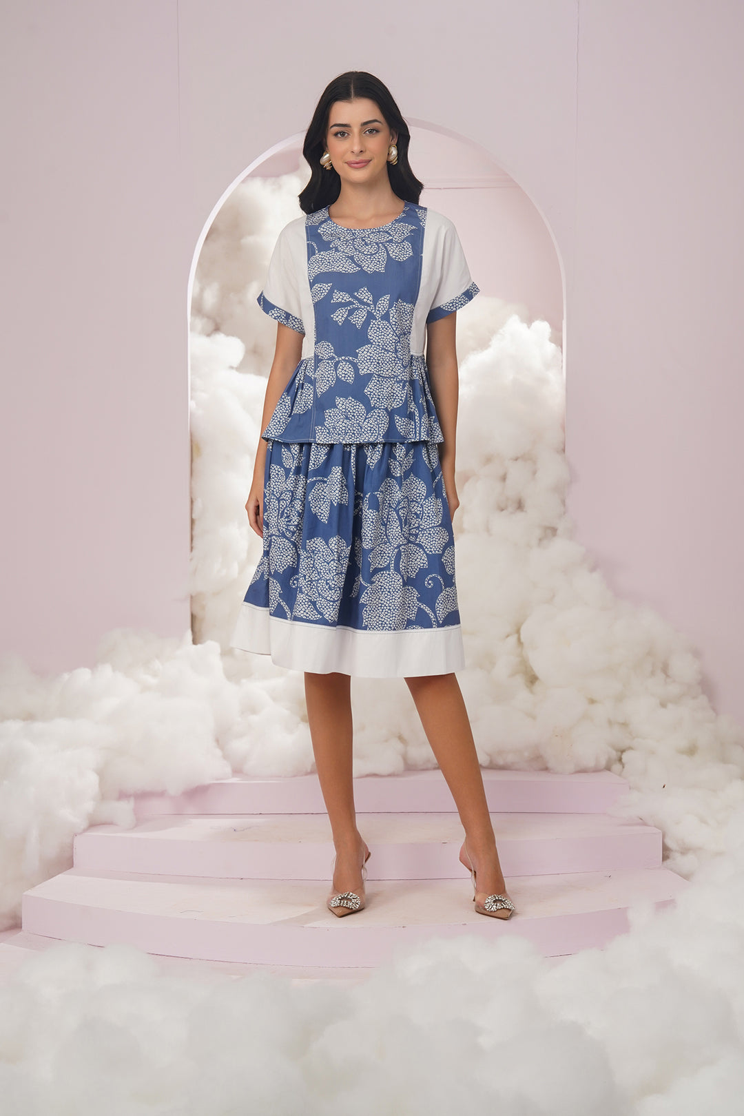 rory skirt- blue