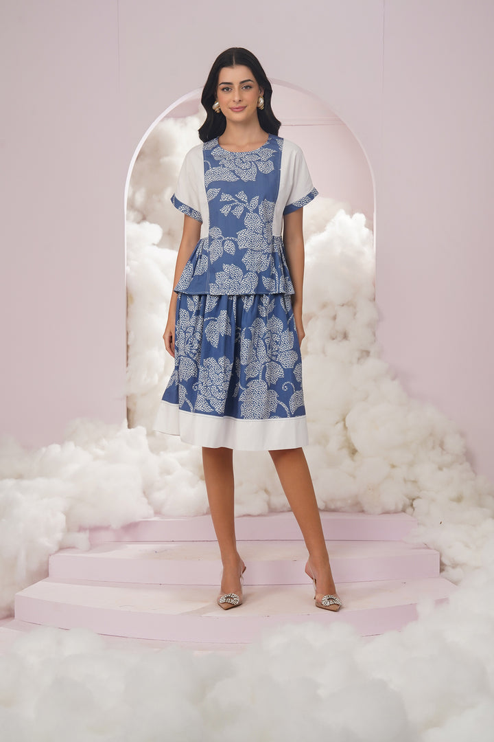 rory skirt- blue