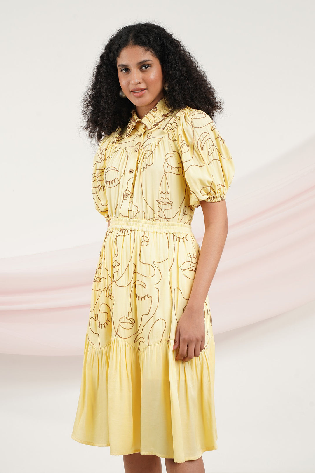 Tip Top Top - Faces Yellow