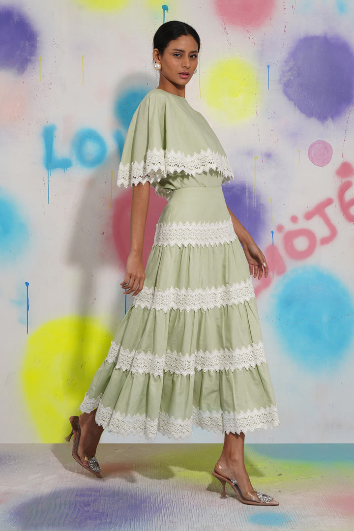 Paris Top -Pistachio