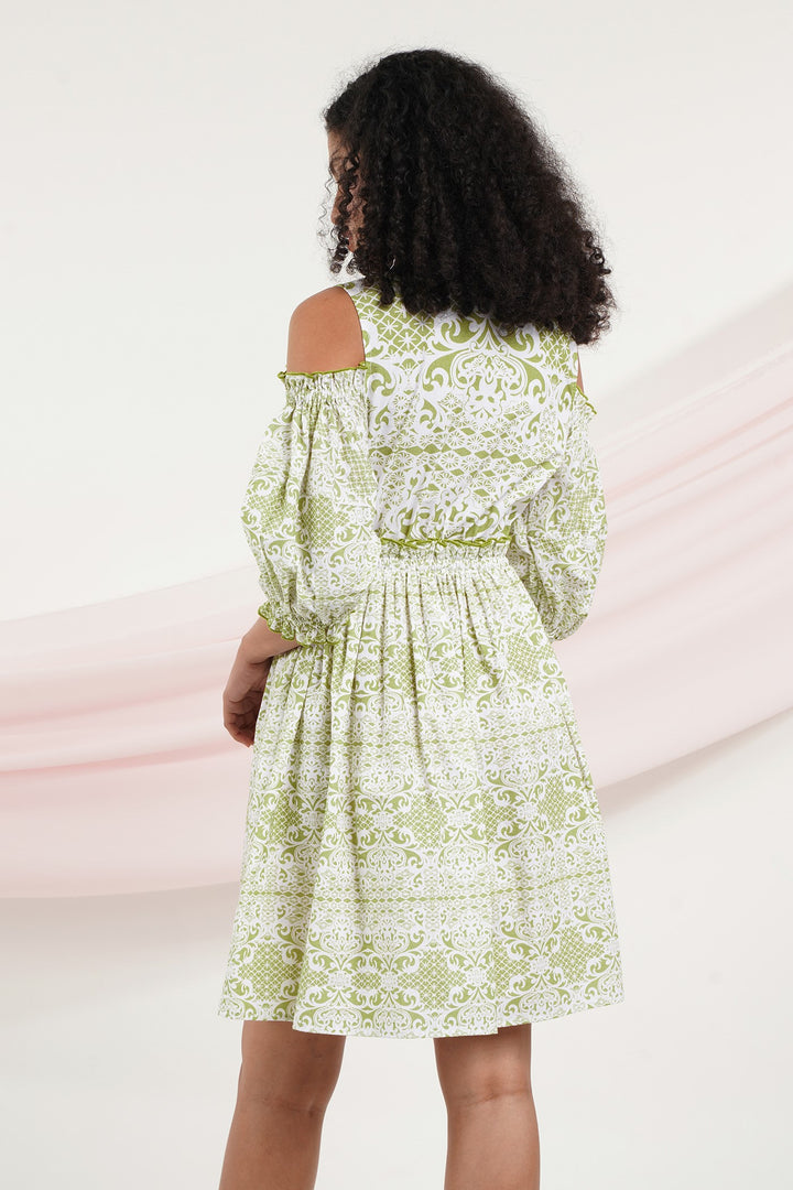Forever Yours Dress - Lace Green
