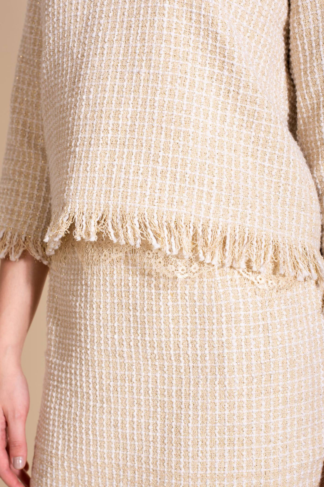 Saucilita Crop Top - Beige