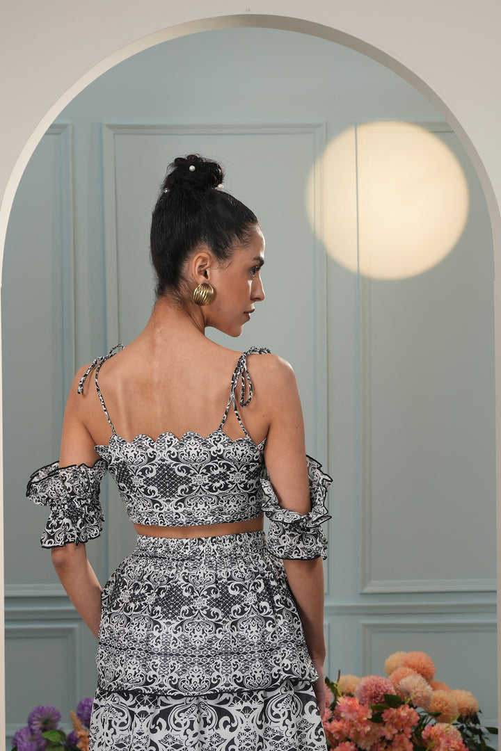 Sassy Top - Black Lace