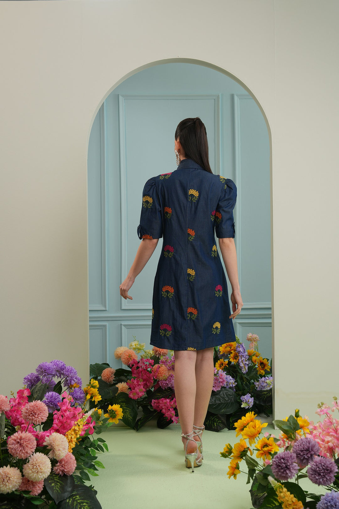 Love shack dress- denim