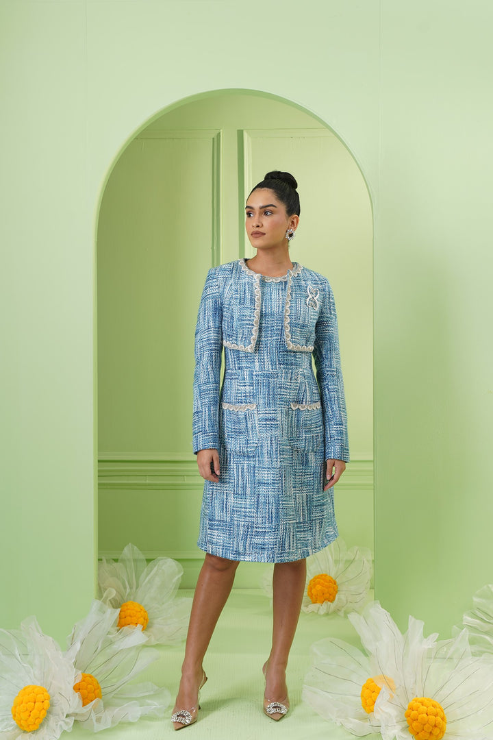 Mini Me Dress - Blue