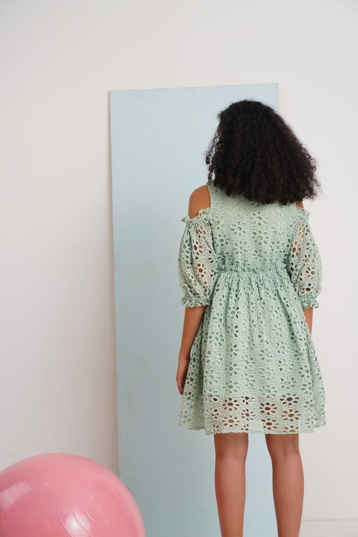 Forever Yours Dress - Blue Floral