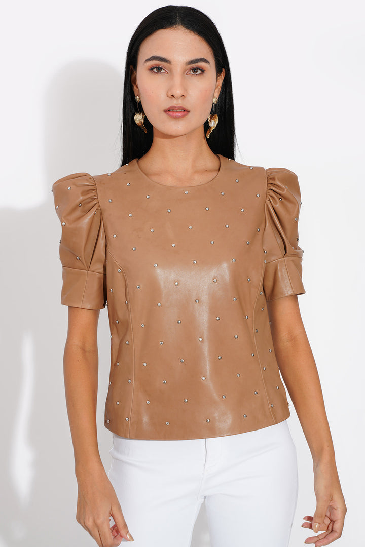 Kelly Shirt - Tan