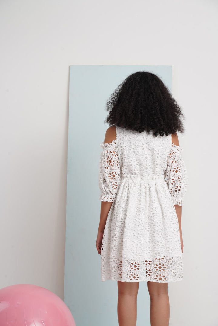 Forever Yours Dress - White Floral