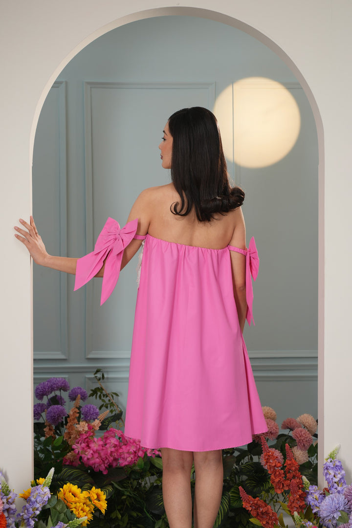 Panjim Dress-Bubblegum