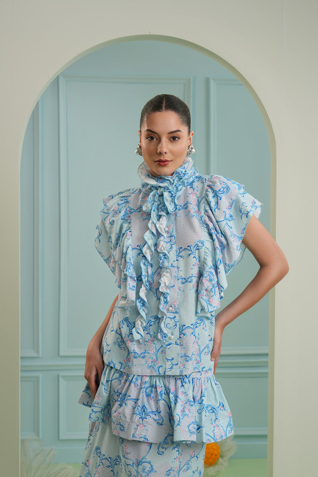 Old town top -rococo