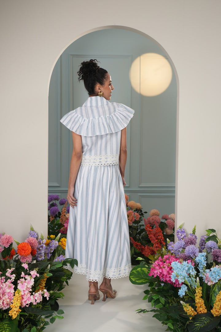 Noah Top- Blue Stripes