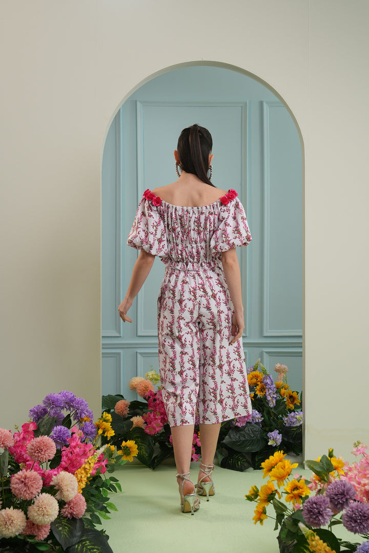 Adorn me top-  bougainvellia