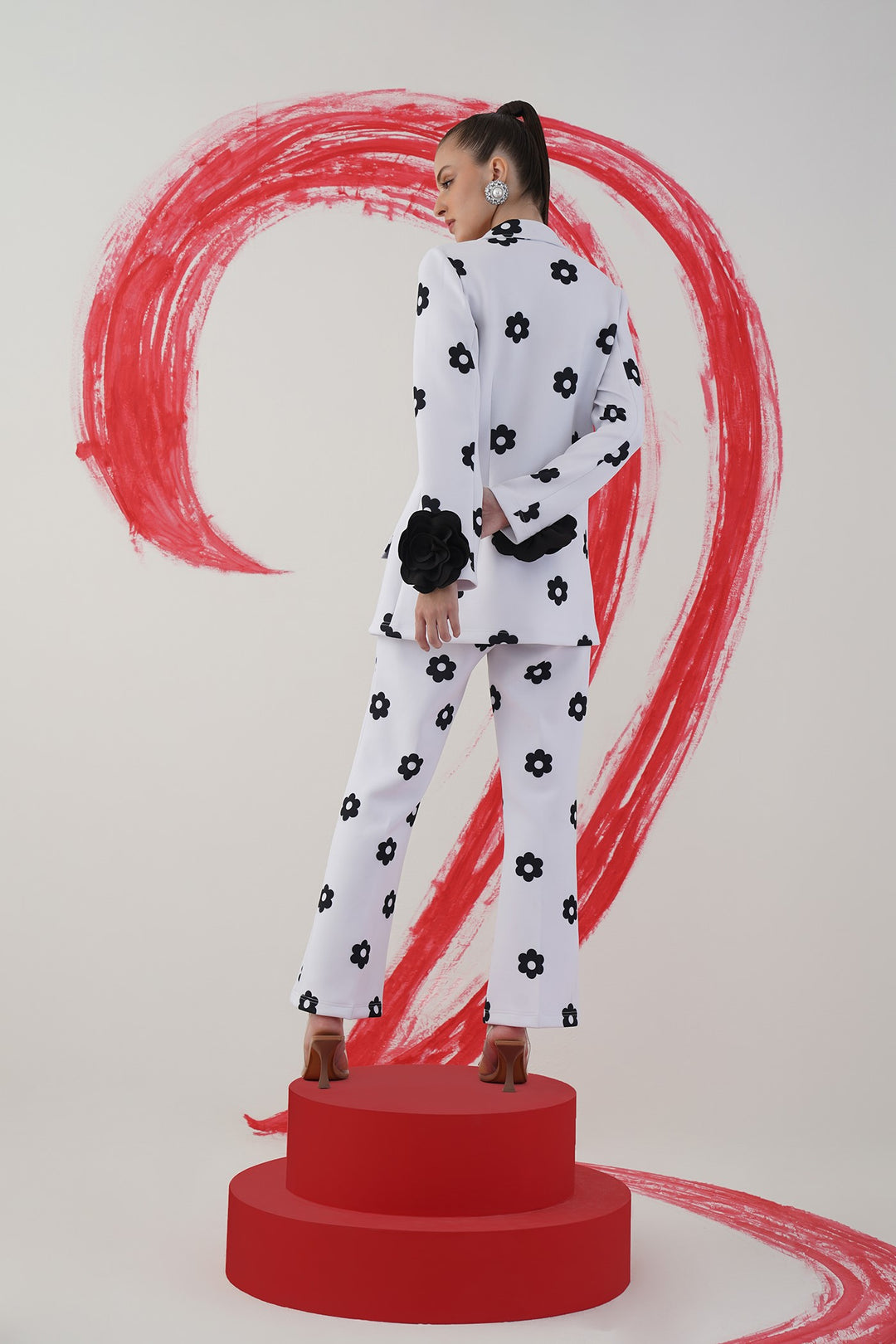 Wolfie blazer- floral