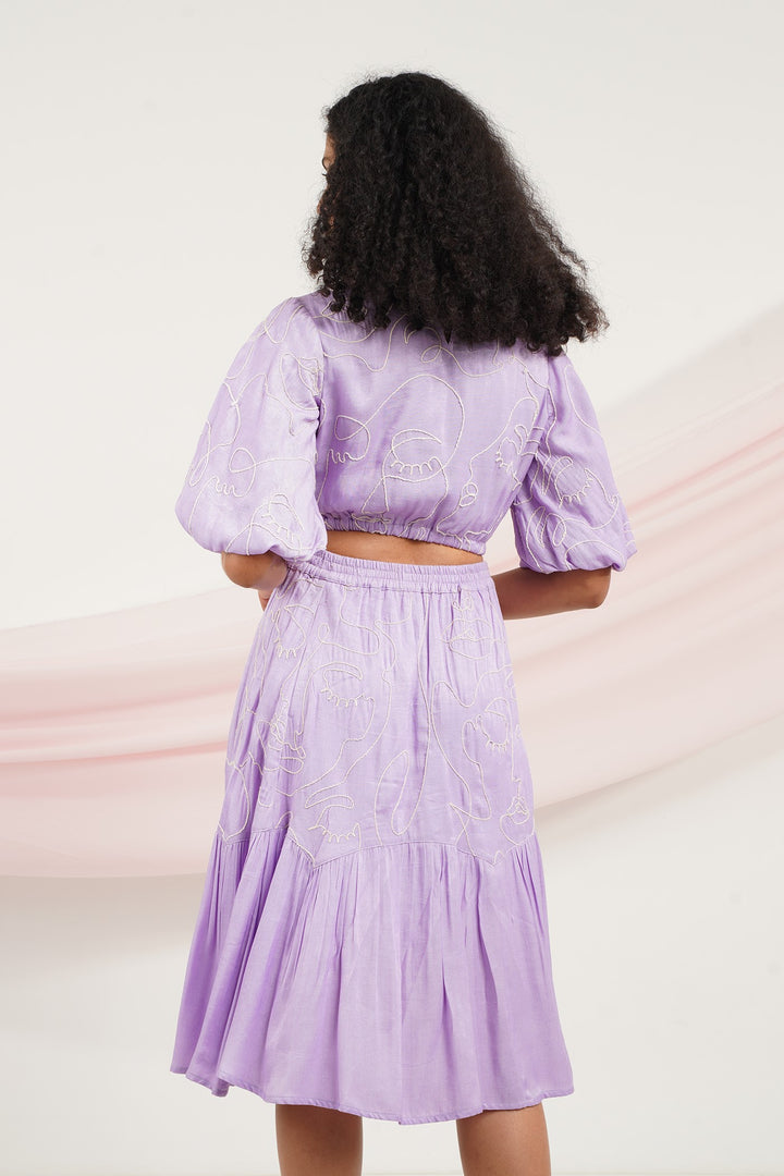 I Do Top- Faces Lilac