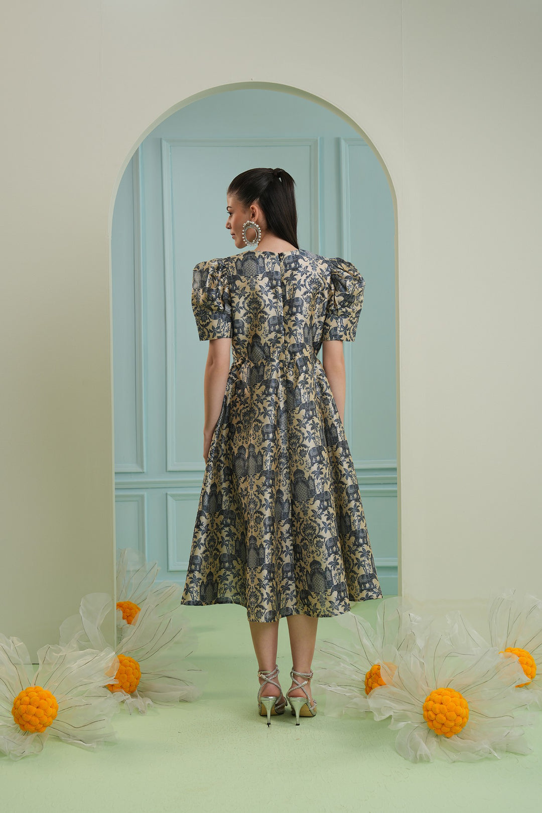 Kimaya dress- elephant