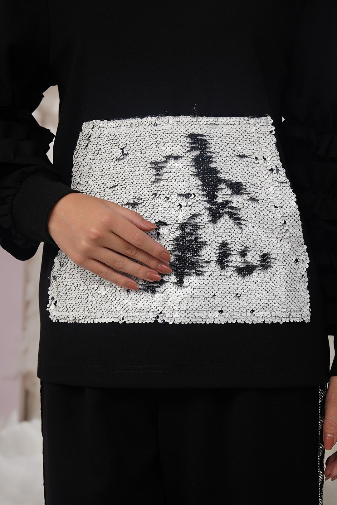 what plan hoodie - Black