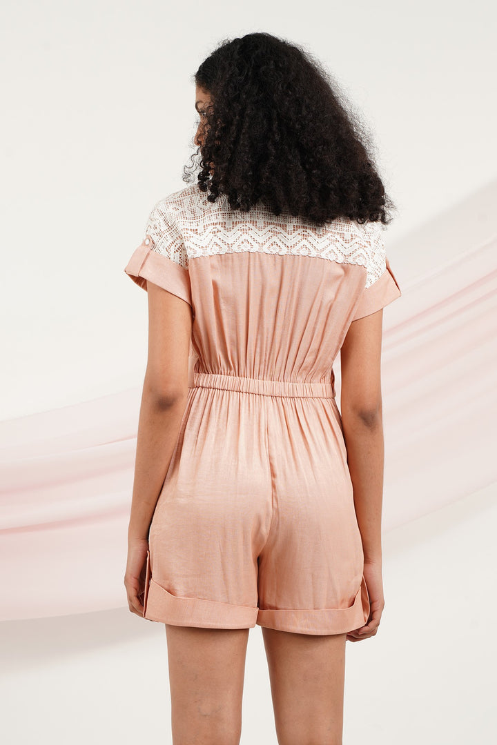 Perfect Playsuit - Brick