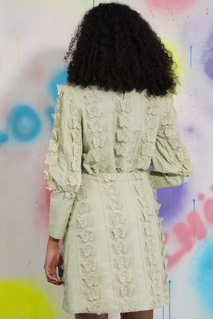 Fly High Top -Pistachio