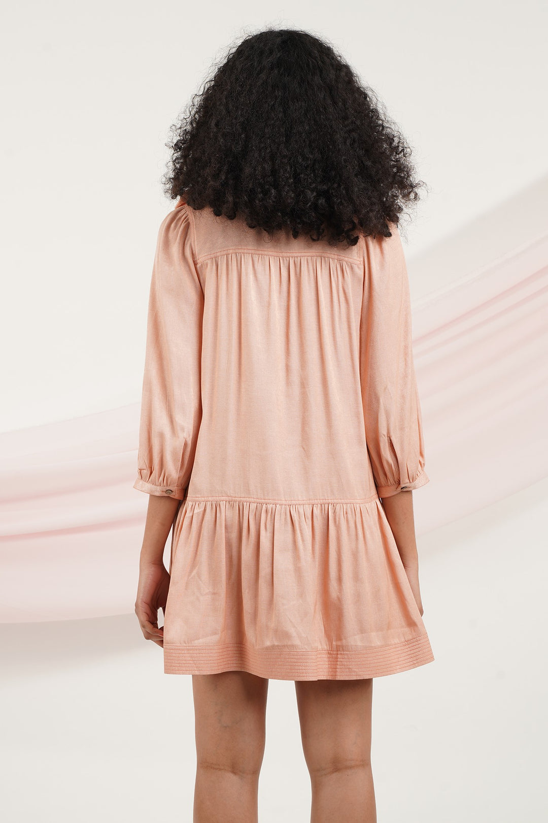 So In Love Dress - Brick