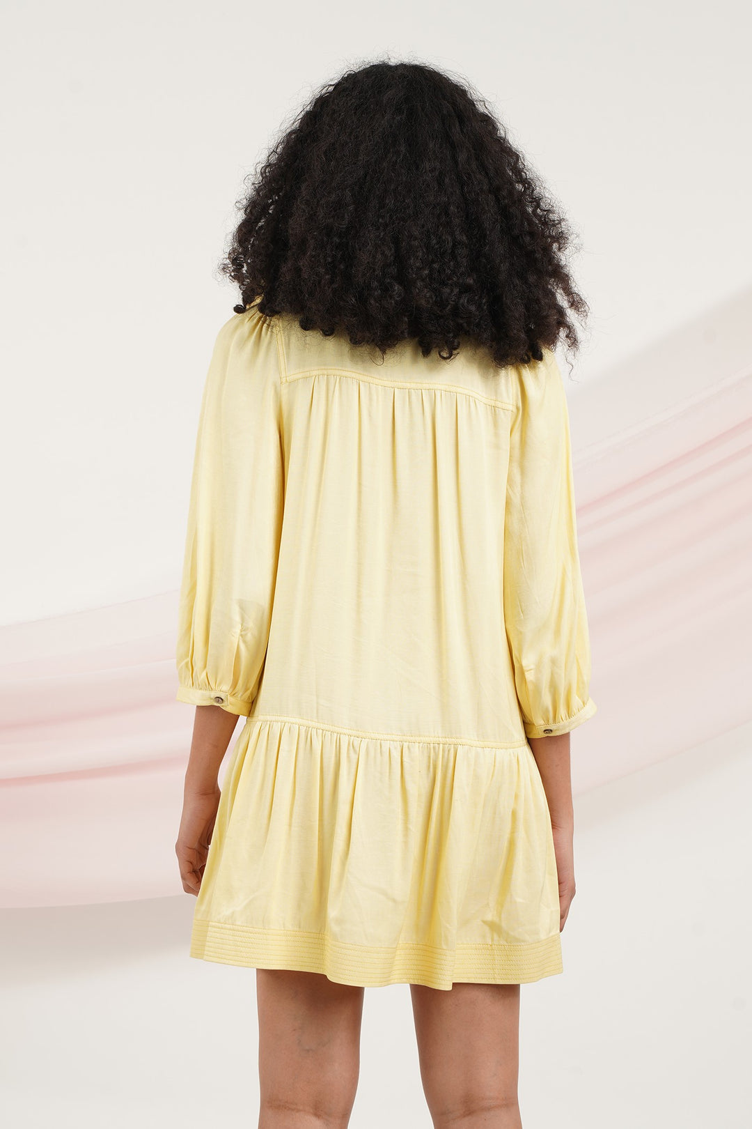 So In Love Dress - Yellow