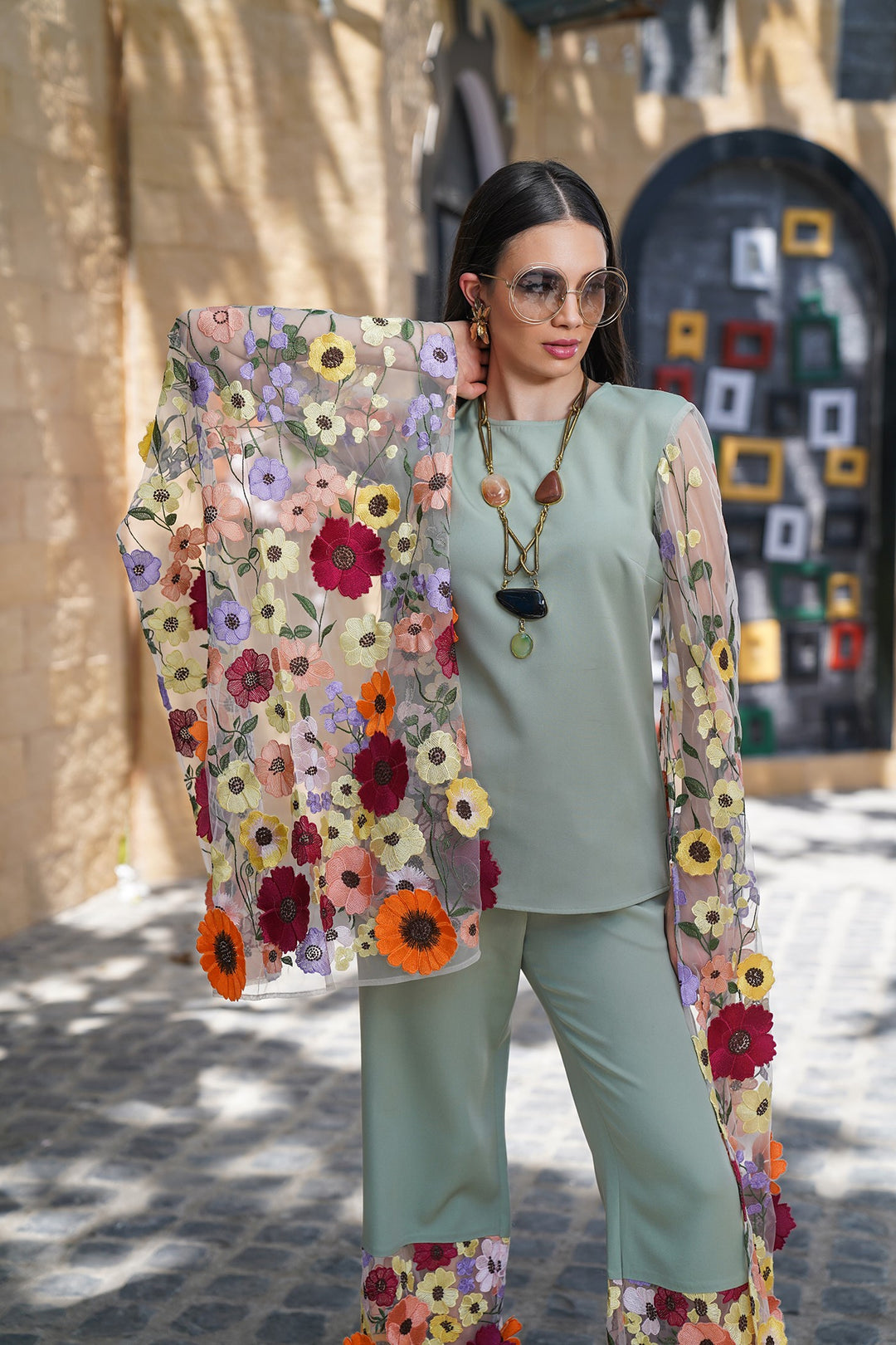 Empress Co-ord- Pistachio