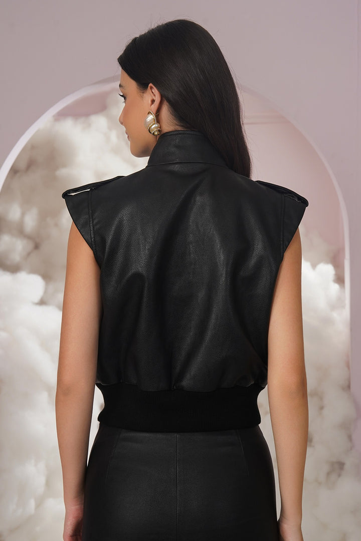 I am a stud jacket - black