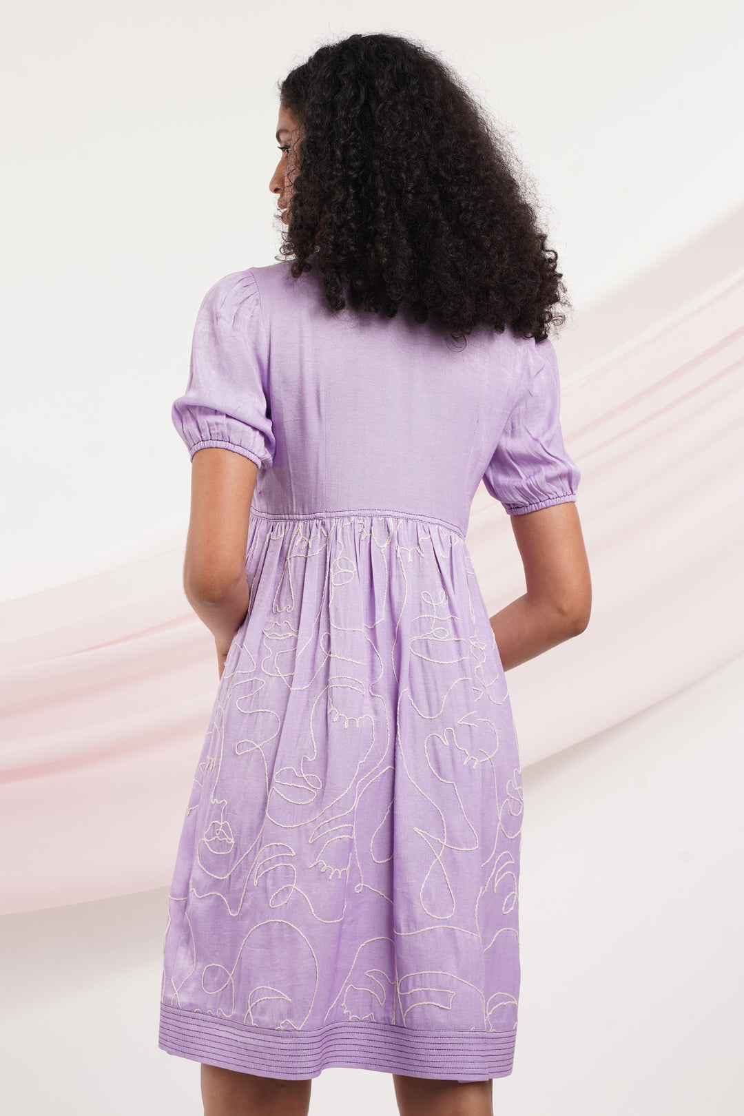 Tia Dress - Lilac