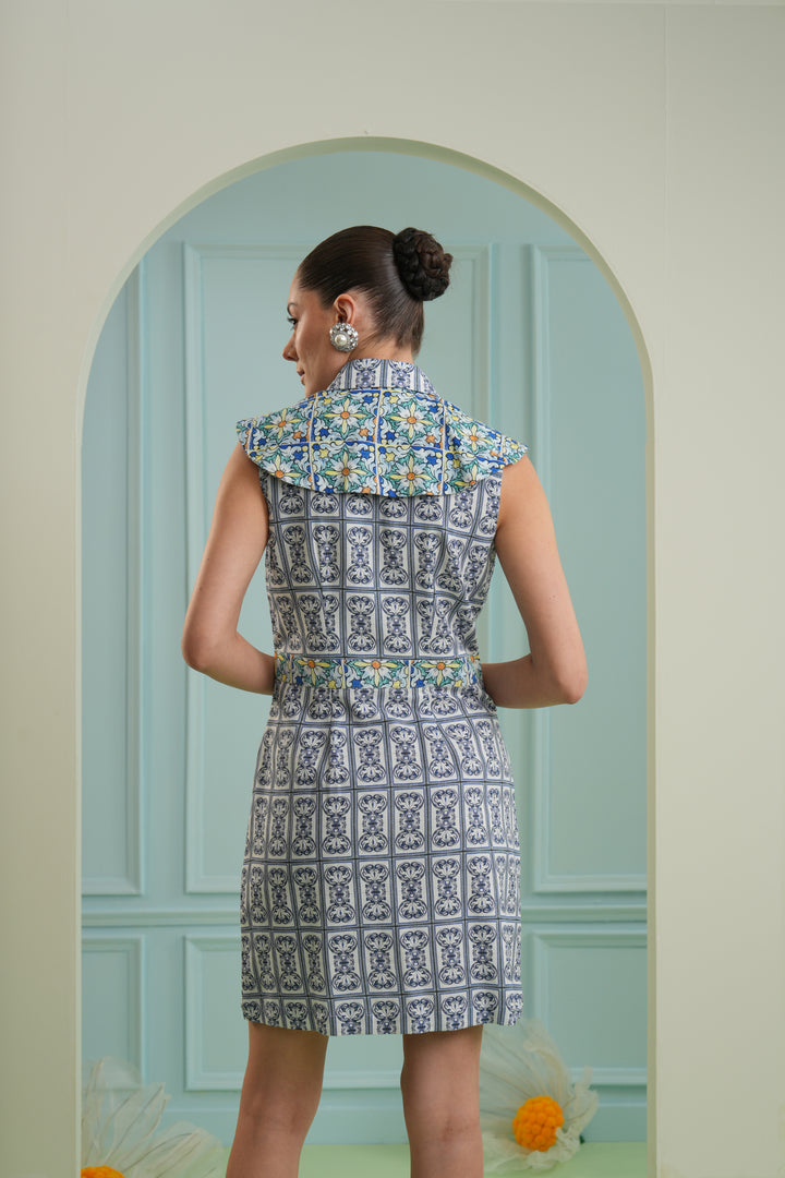 Azulik dress- mosaic