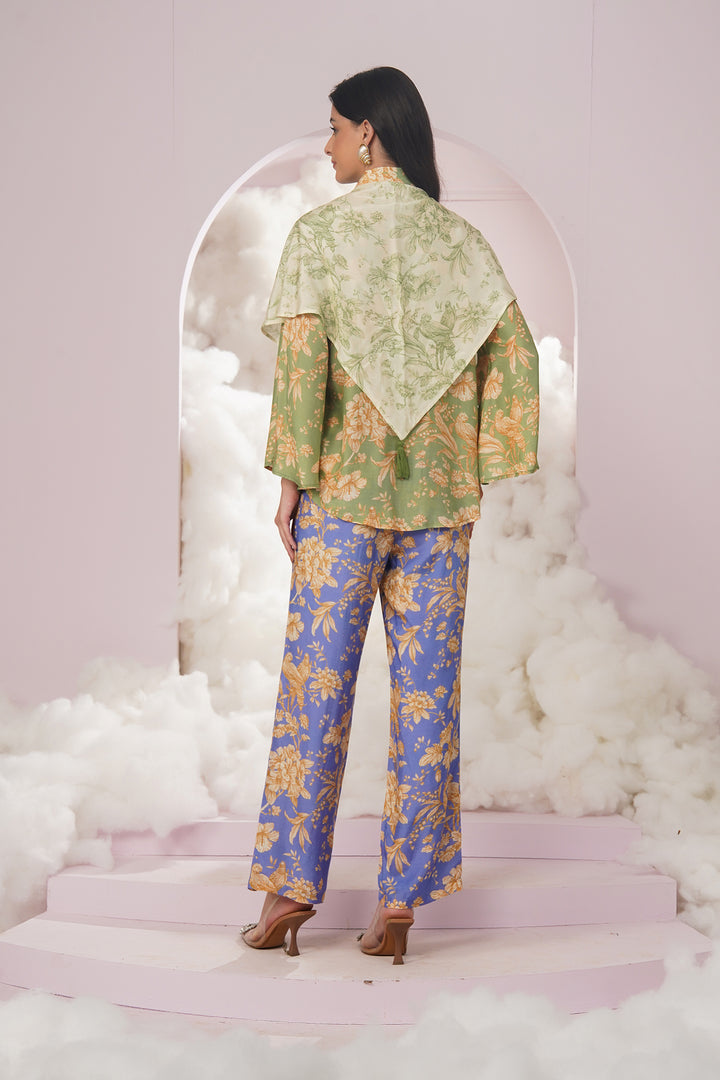burma top- green