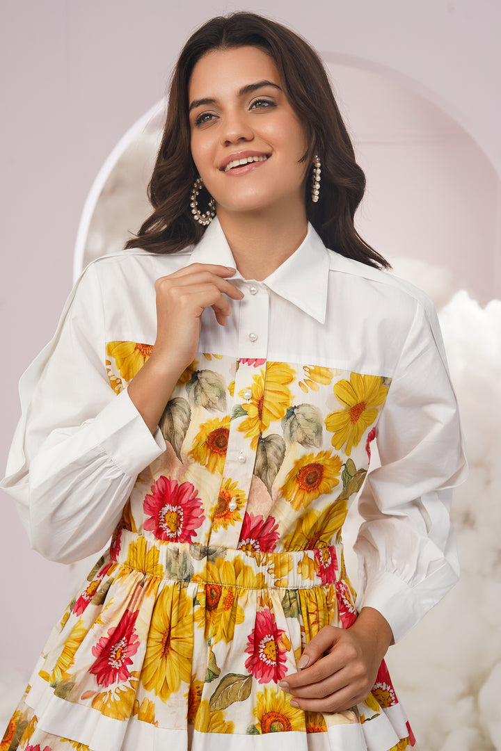 antonia dress- sunflower