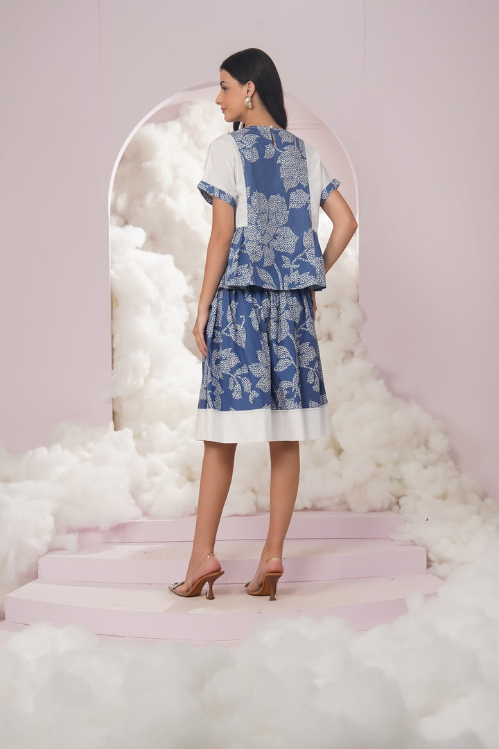 rory skirt- blue