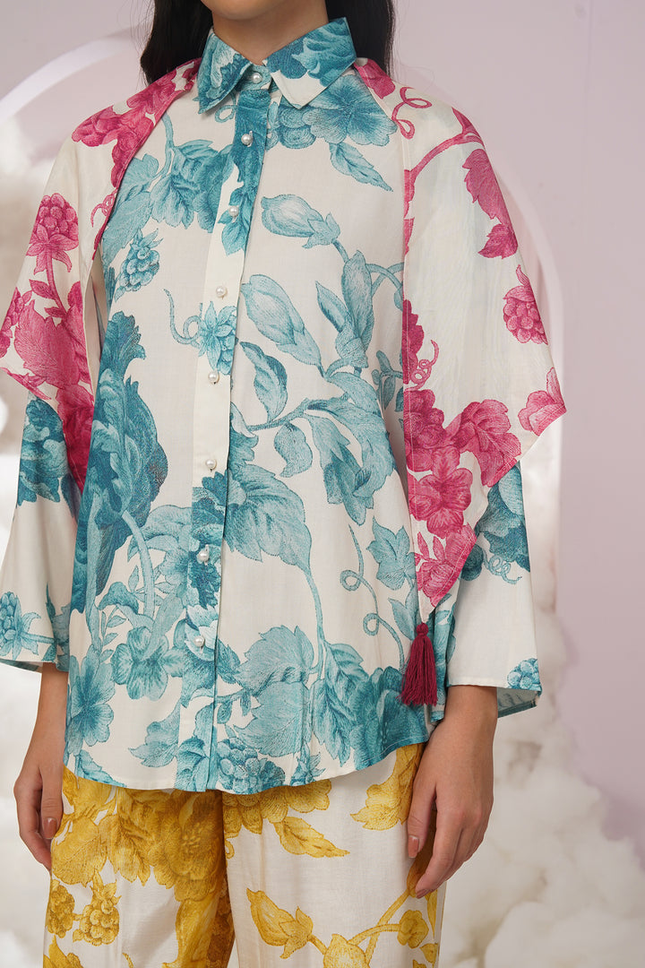 burma top- teal