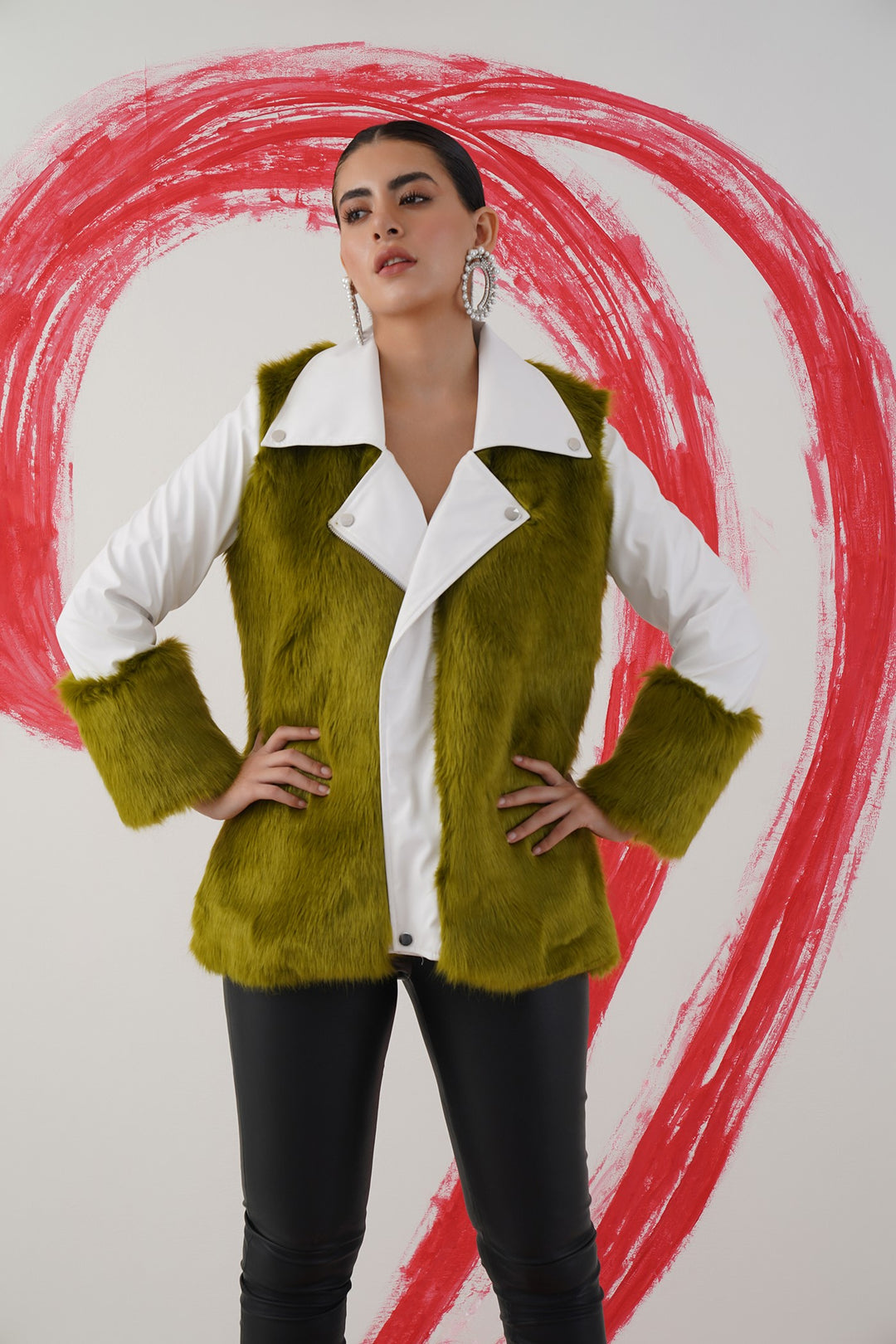 german jacket- white