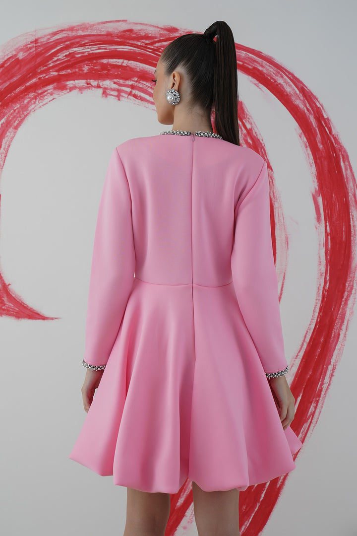 Patra dress- pink and baby pink