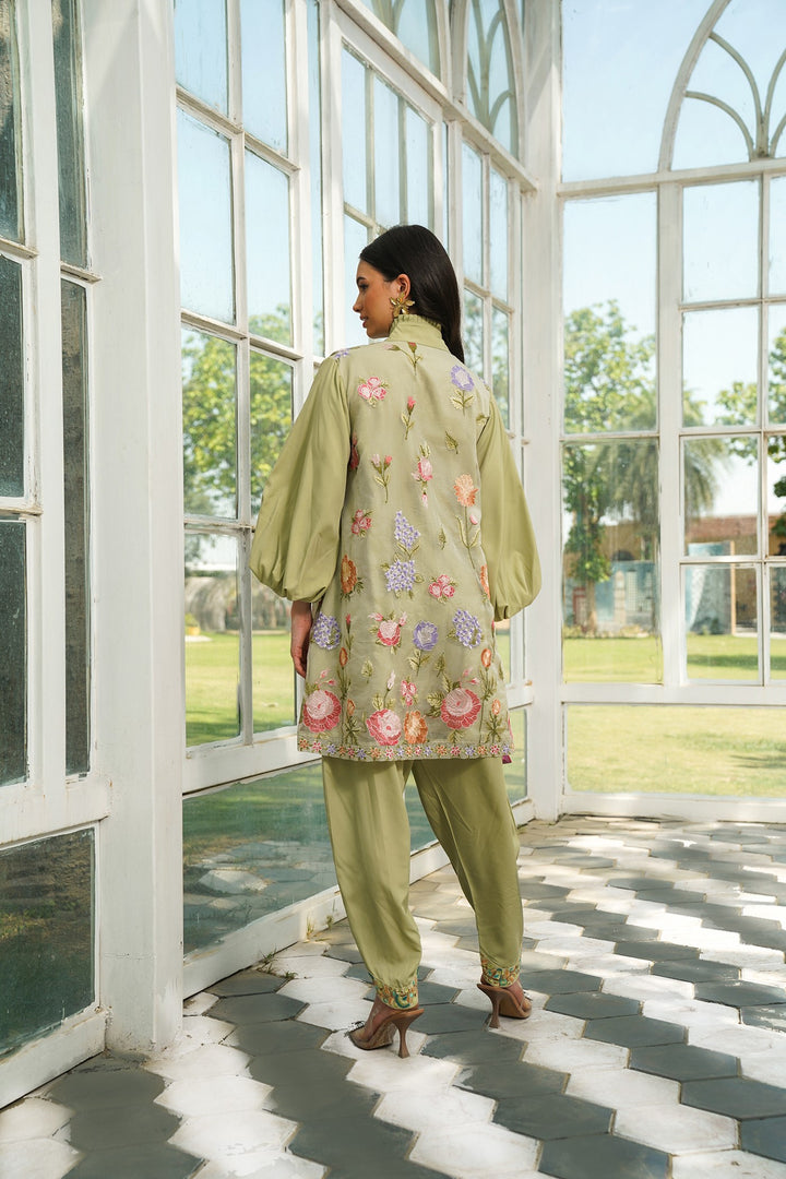 Angelic Co-ord- Lime