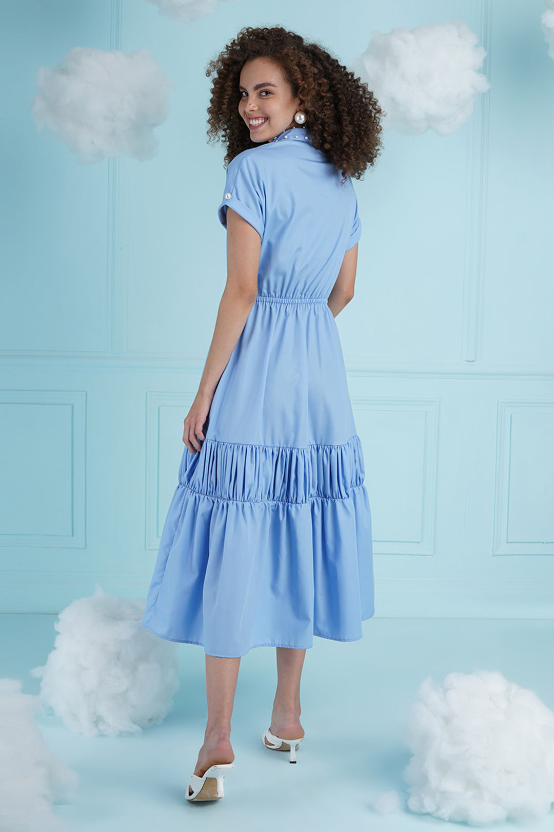 Lovin' It Dress- Blue