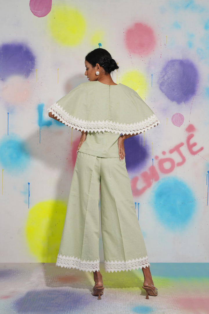 Paris Top -Pistachio