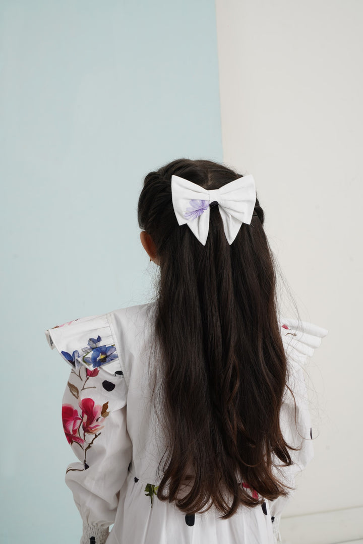 Sunshine Dress Kids - Polka Flower