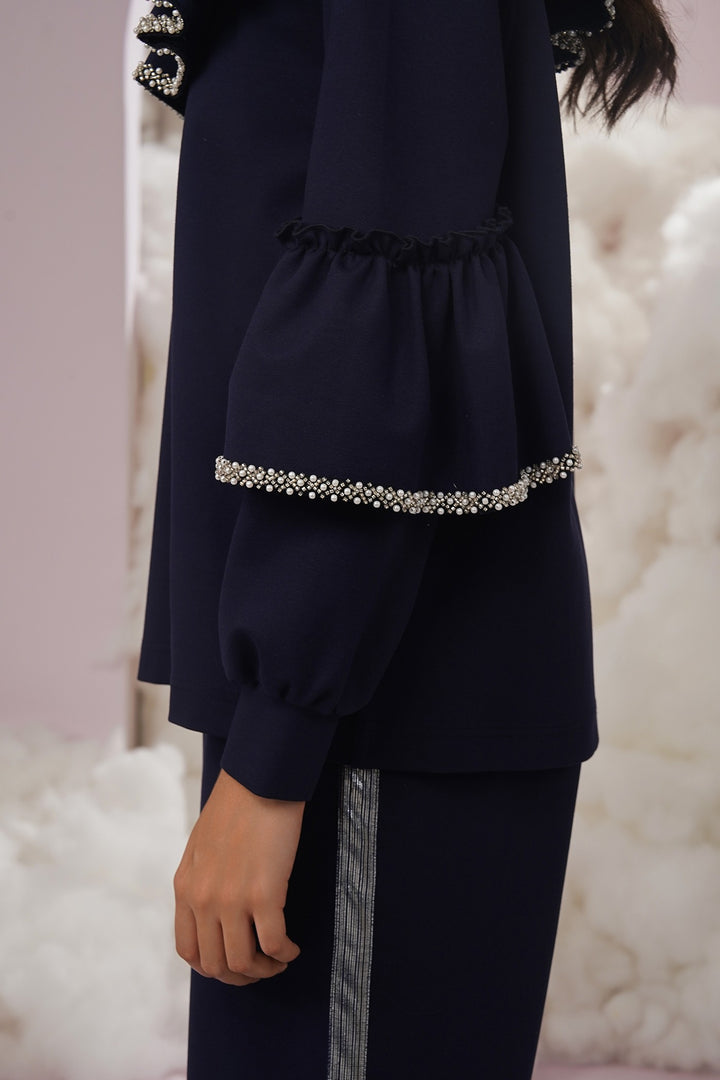 Chill scene hoodie- navy